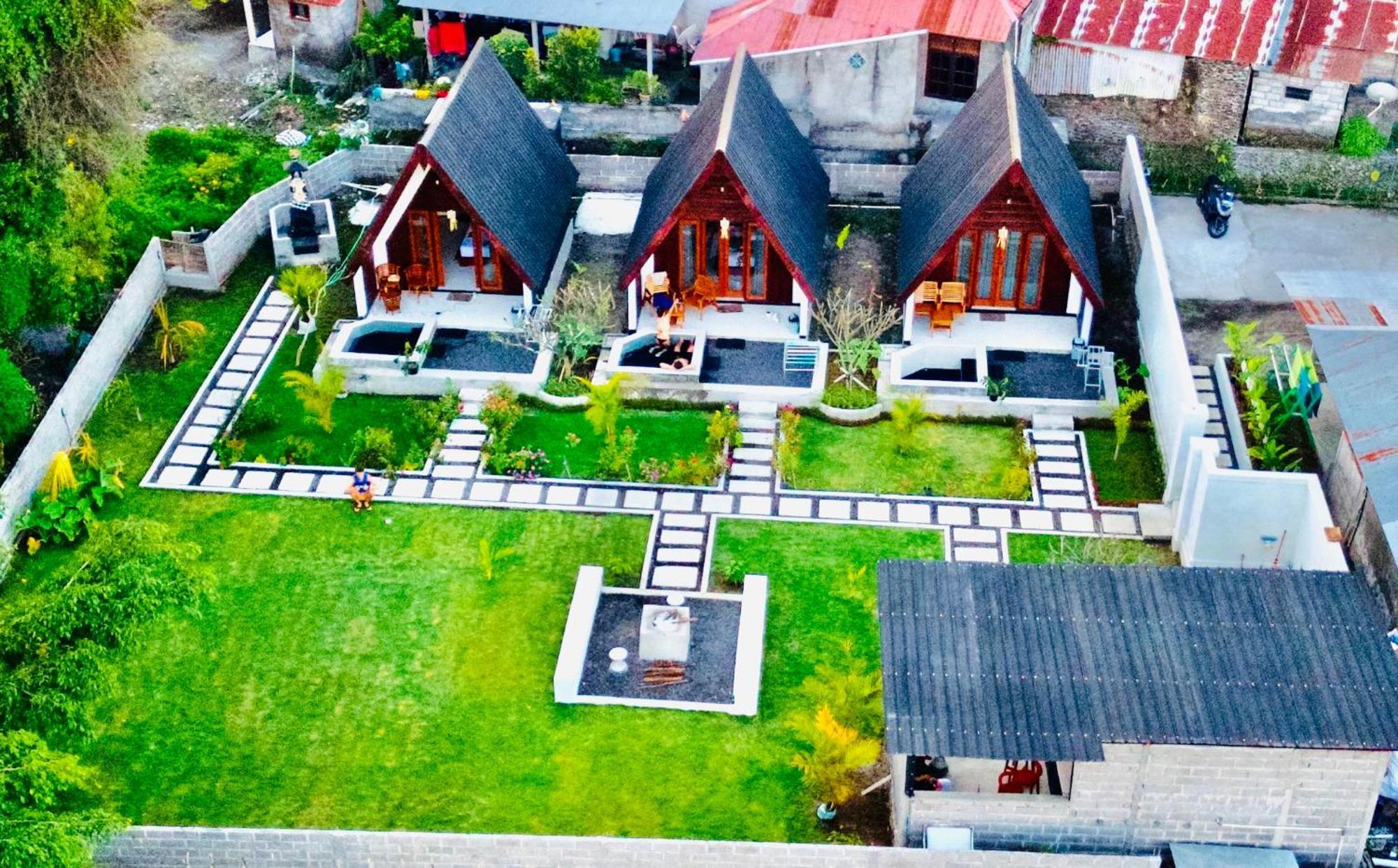 Ampik Batur With Private Hot Springs Bed & Breakfast Kubupenlokan Exterior foto